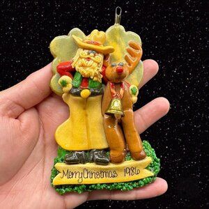 Calliope Design Ornament Vintage Made In Sonoma County California 1986 Christmas
